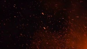 Footage fire sparks (Футаж огненные искры).