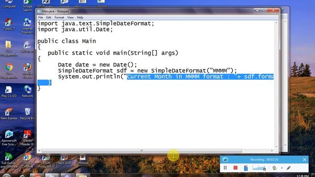 Write A Java Program To Format Time In Mmmm Format 33 смотреть онлайн