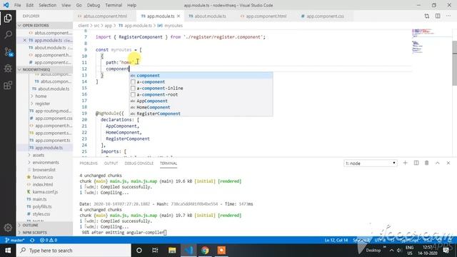 Single Page Application in Angular 10 (tamil) смотреть онлайн
