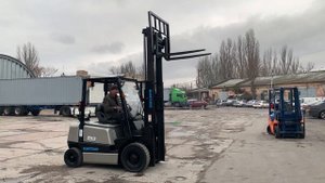 Газ-бензиновый вилочный автопогрузчик Sumitomo 11-FG20PVIIF2 с боковым смещением