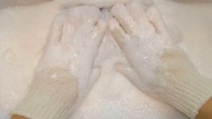 ХРУСТЯЩАЯ ПЕНА И ГУБКА - ПЕРЧАТКИ! МЫЛЬНОЕ АСМР/ВИДЕО АНТИСТРЕСС ДЛЯ СНА!