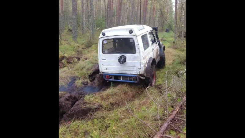 Турбо уаз на газах №92в #offroad #automobile #mud