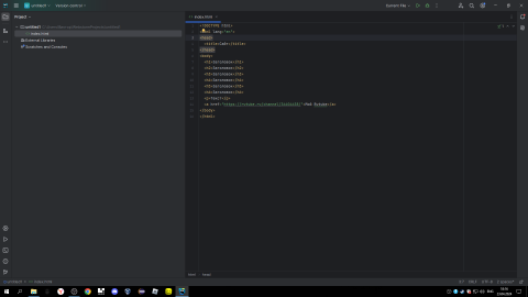 Обучение по HTML - Начало