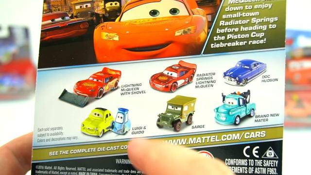 NEW DISNEY PIXAR CARS 2017 TOYS PISTON CUP RACERS WGP FANS смотреть онлайн