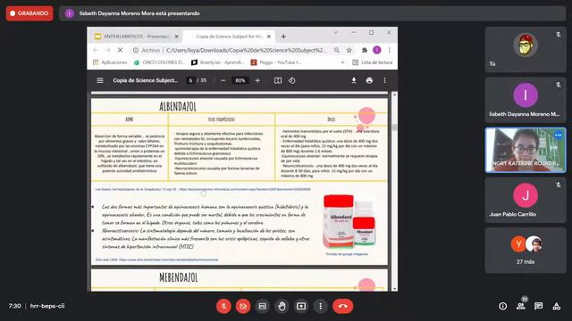 Farmacología #22: Exposición de Antihelmínticos смотреть онлайн