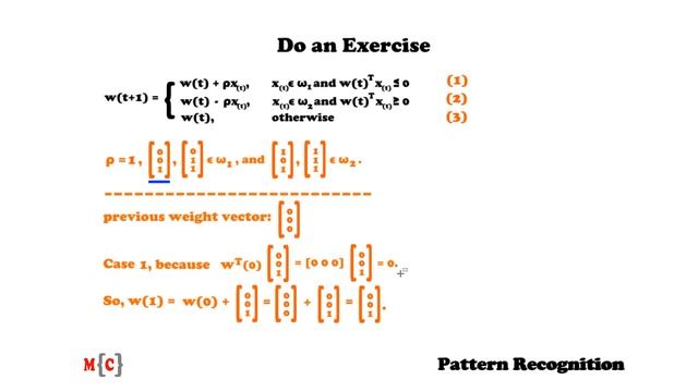 The Perceptron Algorithm ( Incl. Example ) - Pattern Recognition
