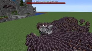 Ferrous Wroughtnaut Vs 1000 Guard Villagers |Minecraft|