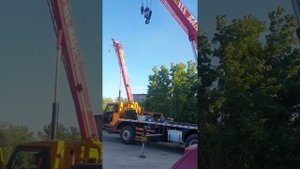 Автокран  SANY 50 тон - переделка ДВС и эл оборудования