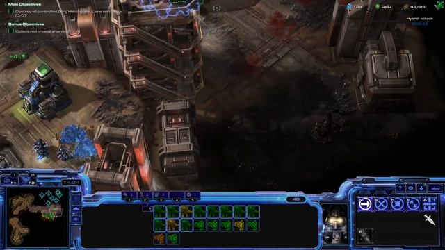 StarCraft II: Project Chistar Campaign Chapter 1 Mission 1 - Broken Pacts смотреть онлайн