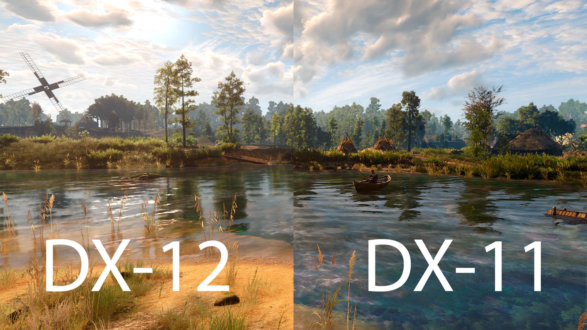 The Witcher 3: Wild Hunt - Complete Edition. DX-12 vs DX-11