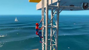 GTA 5 Epic Ragdolls RED SPIDERMAN VS RED MINION VS GREEN MINION (Euphoria Physics & Funny Fails)#26