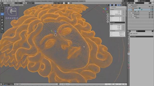 3D гравировка лазером латунь Медуза Гаргона Режимы быстрой гравировки смотреть онлайн