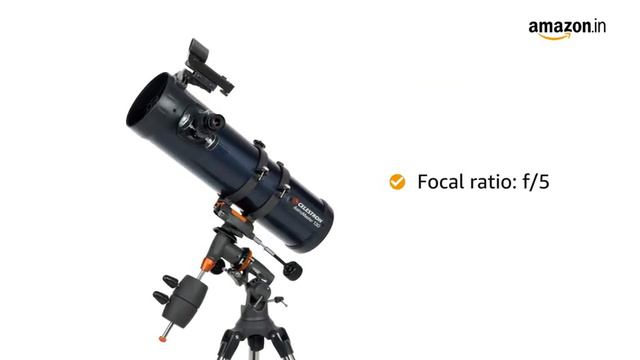 Celestron AstroMaster 130 EQ Motor Drive Telescope (Grey) смотреть онлайн