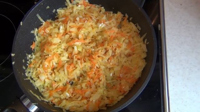 Повторяю рецепт! Гречка с капустой! Очень просто, Очень вкусно!