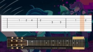 Queen - Deltarune (Chapter 2) OST - Guitar tutorial (TAB)