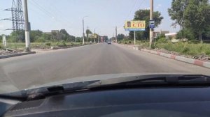 Ремонт дороги Мелитополь ул.Крупская выезд из города в сторону Херсона 11.07.21 Украина