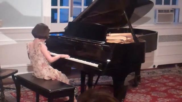 Jeri (age 9) plays Scherzo in Bb (F. Schubert) @recital #2, 2013 смотреть онлайн
