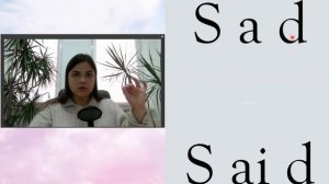 Sad vs Said | Практический урок произношения на английском. Английский для начинающих с нуля.