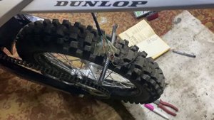 Замена заднего фонаря на светодиодную ленту  мотоцикла racer 250 k2 #k2 #panther #racer #эндуро