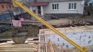 Мини подьёмный кран(пионер)