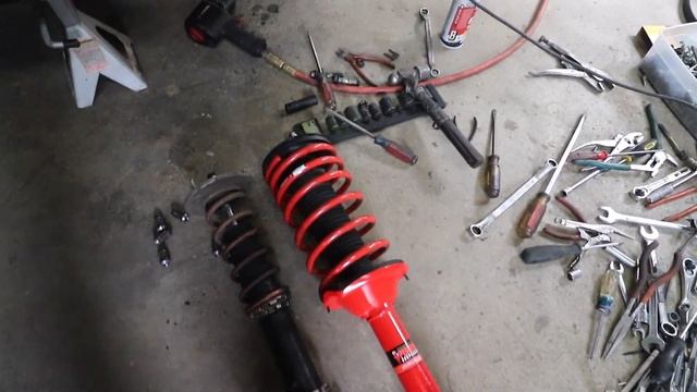 Replacing These Horrible Coilovers on my Subaru WRX... смотреть онлайн
