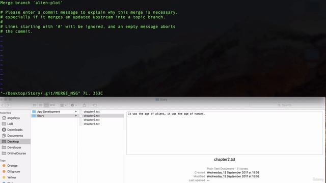 007 Branching And Merging смотреть онлайн