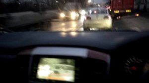 Alphard. Камера обгона в темное время.