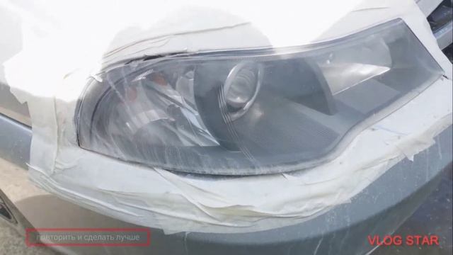 Полировка фар своими руками смотреть онлайн