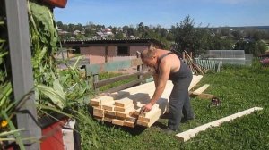 Простые будни//шлифуем доски//делаем пол в бане//деревенская жизнь