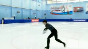 Николай Угожаев. Короткая программа. Контрольные прокаты сборной России среди юниоров 2023