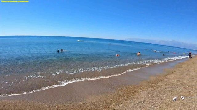 Пляж Лара(Lara beach) Анталья-место купания для тех,кто не добрался до пляжа Коньяалты