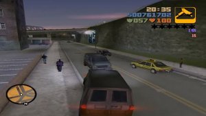 Перевод от Сани:демонстративное прохождение GTA 3 миссия 55 девятки и drive-by