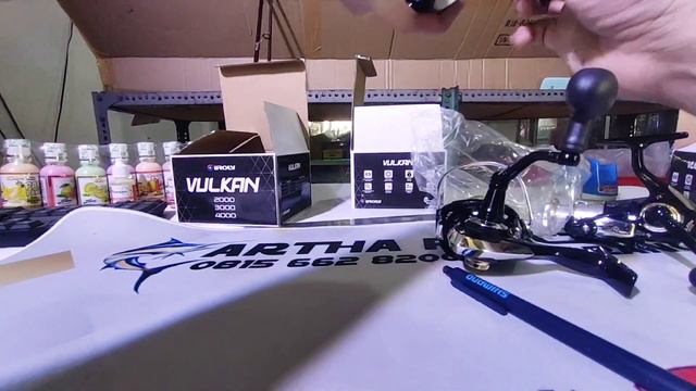 Reel Power handel harga super hancur,suara nyaring!!Iroly vulkan!!Mantap
