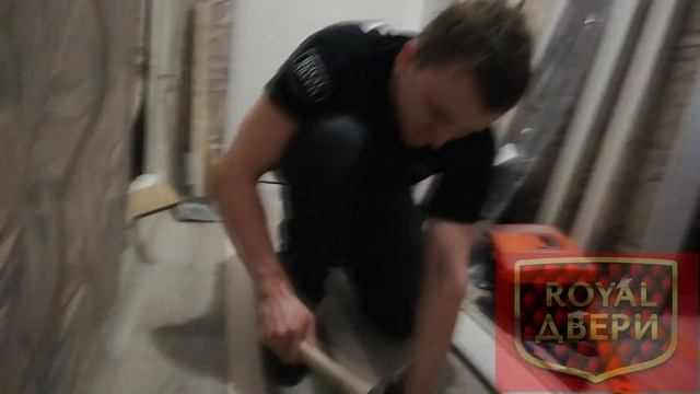 Монтаж двери и межкомнатного портала #межкомнатныедвери
