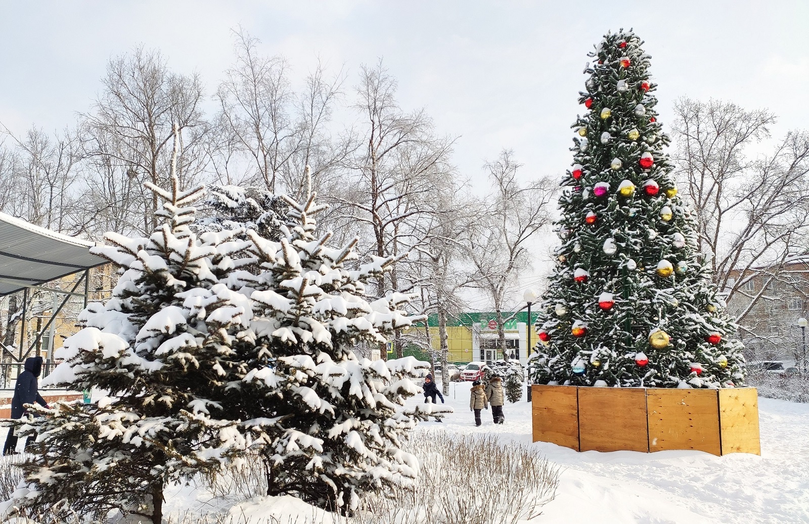 новогодняя площадь во владивостоке