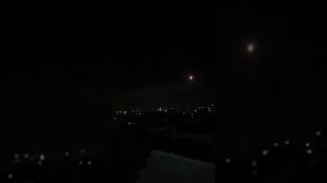 Syria, Damascus, 1 Hour 9 Minute Video taking During USA Striking Syria, April 13th, 2018