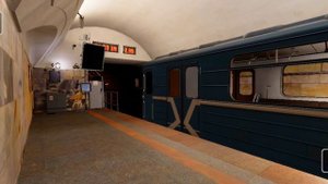 МЕТРО ПОЕЗД 81-717 "НОМЕРНОЙ" ОТПРАВЛЯЕТСЯ СО СТАНЦИИ "ШОССЕ ИНТУЗЪЯСТОВ" // В ИГРЕ SUBTRANSIT DRIV