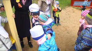 Военно-патриотическая игра Зарница в детсаде Звездочка