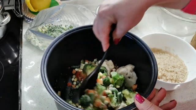 Полезное блюдо в пост за 2 минуты. Рецепт для мультиварки. Вкусный воскресник