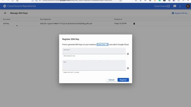 GCP Cloud Source Repositories:Creating repository and pushing code from the git repository using SS смотреть онлайн