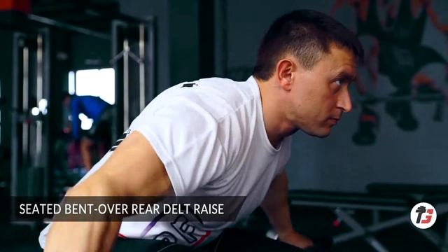 SEATED BENT-OVER REAR DELT RAISE | МАХИ ГАНТЕЛЯМИ В СТОРОНЫ В НАКЛОНЕ СИДЯ смотреть онлайн