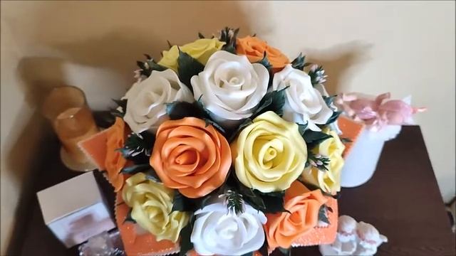 Светильник,,Роза Фиона,,ручная работа из изолона.ОБЗОР!!! смотреть онлайн