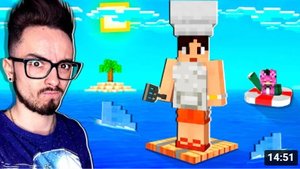 ВПЕРВЫЕ СТАЛ ПОВАРОМ НА ОДНОМ БЛОКЕ В ОКЕАНЕ МАЙНКРАФТ!.mp4