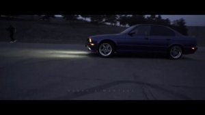Georgian BLUE BMW E34 3.2L Stroker - Бандит/Brooklyn (Music Video Edit)