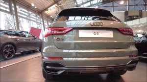 2022 AUDI Q3 35 TFSI S Line SUV - 150 HP - Green