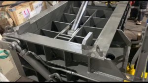 Пакетирование алюминиевых банок | Пресс гидравлический пакетировочный Y81-1300