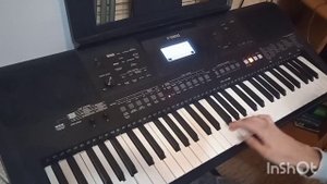Юра Шатунов - Розовый вечер, на синтезаторе yamaha PSR e463