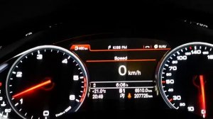 AUDI A8 D4 3.0 TDI 262 HP 0-100 km/h  ACCELERATION