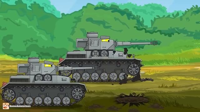 Топ 3 серии : Истории Т-34-85 - Мультики про танки смотреть онлайн