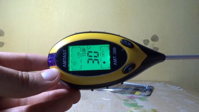 PH-метр для почвы AMT-300 4 в 1. Распаковка и обзор / 4 in 1 Soil Survey Instrument. Unboxing смотреть онлайн